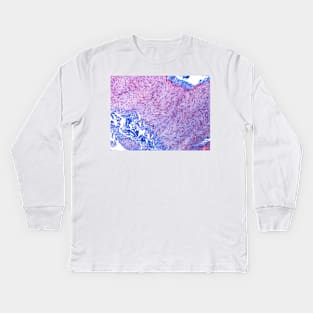 Peripheral nerve, light micrograph (C022/7315) Kids Long Sleeve T-Shirt